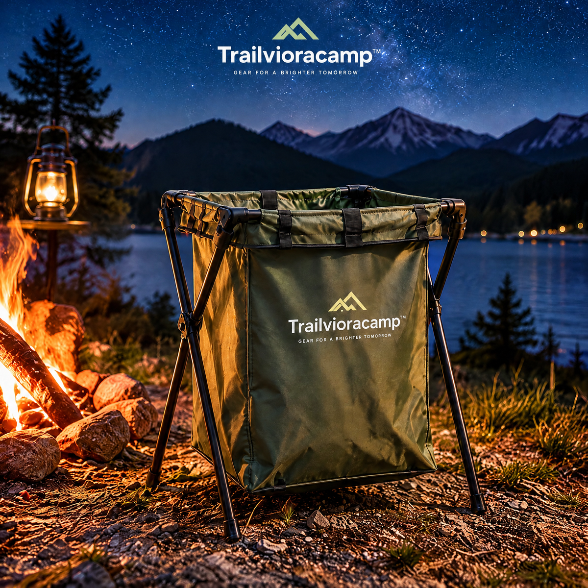 Trailvioracamp™ Camping Trash Bag Holder