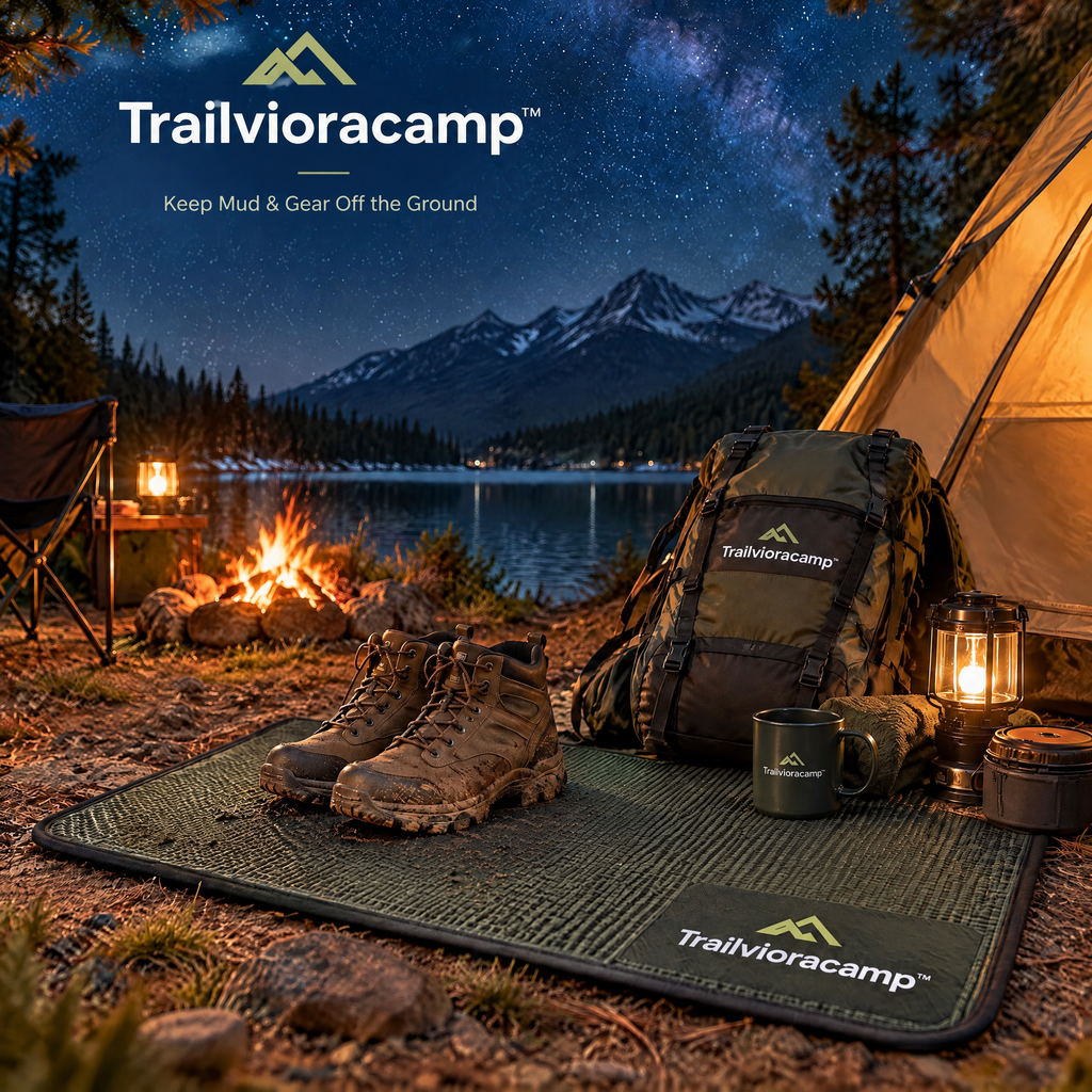 Trailvioracamp™ Outdoor Boot & Gear Mat