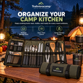 Trailvioracamp™ Camping Utensil Organizer Roll
