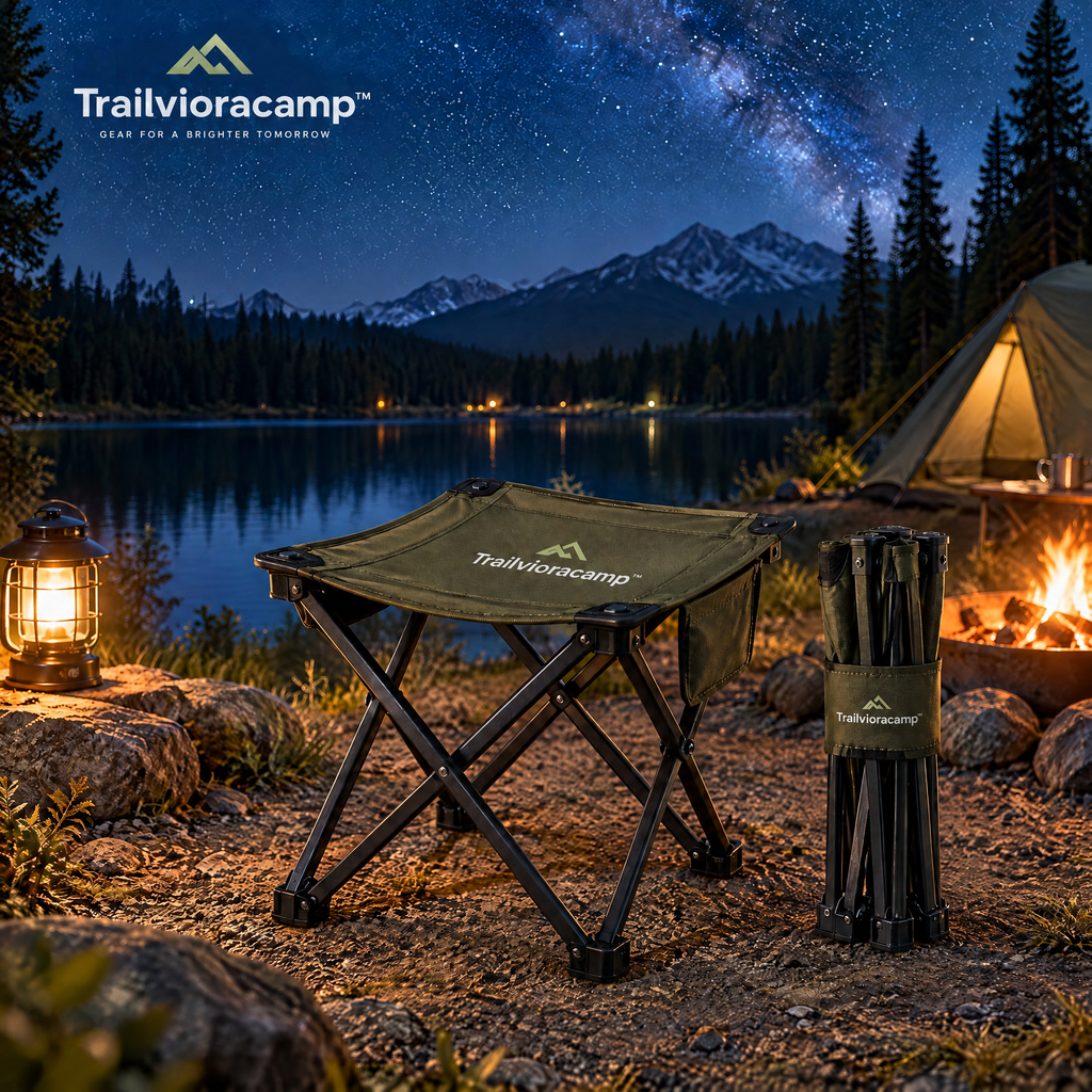 Trailvioracamp™ Foldable Camping Stool
