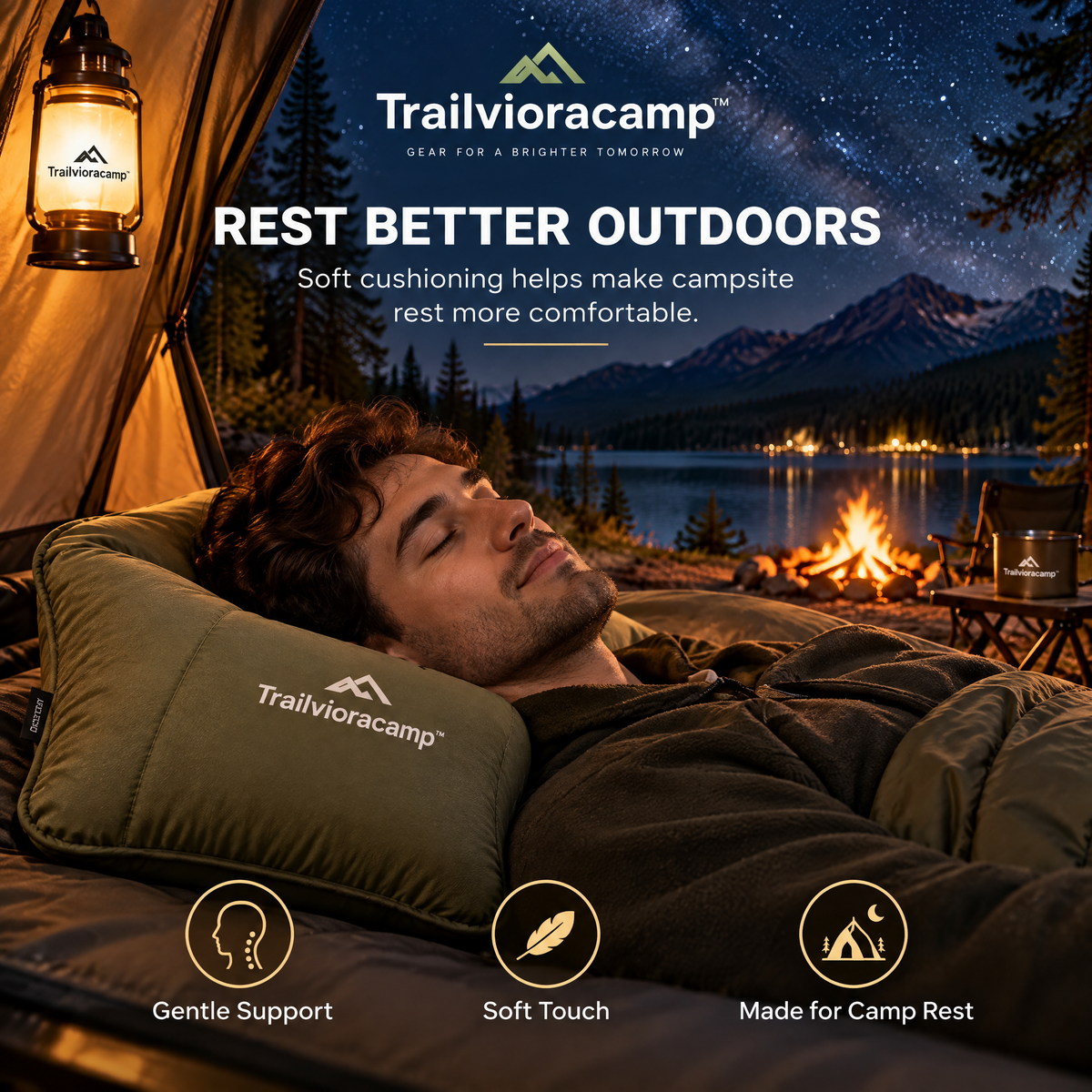 Trailvioracamp™ Portable Camping Pillow