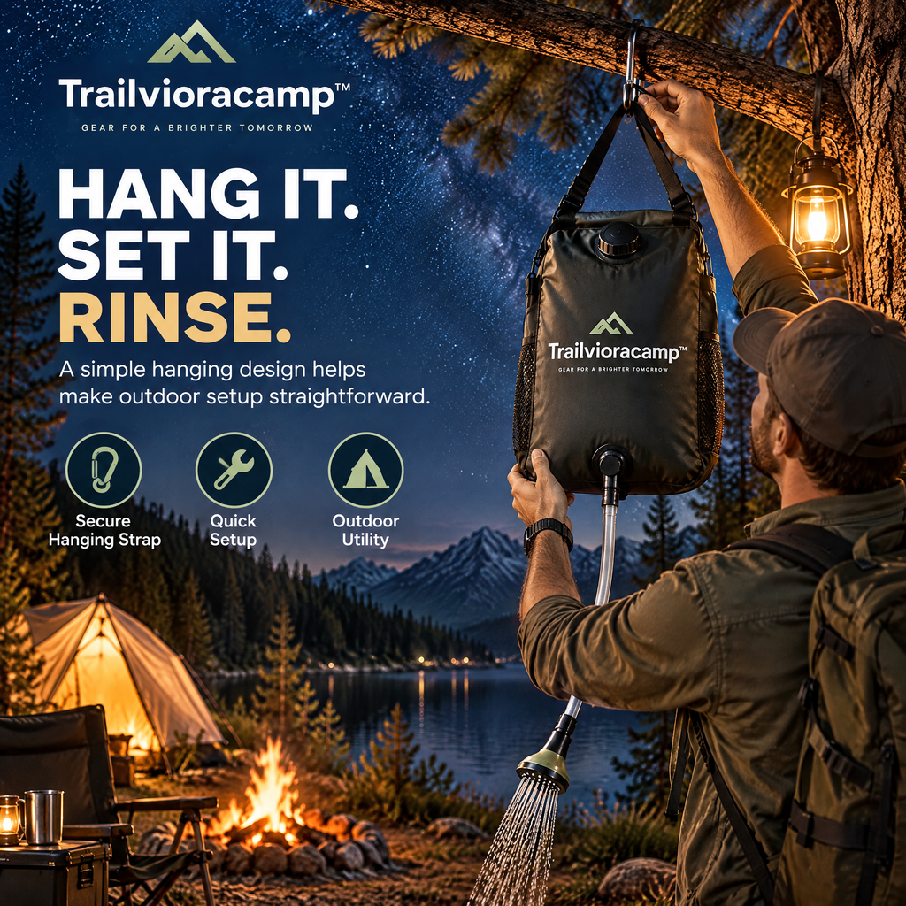Trailvioracamp™ Portable Outdoor Shower Bag