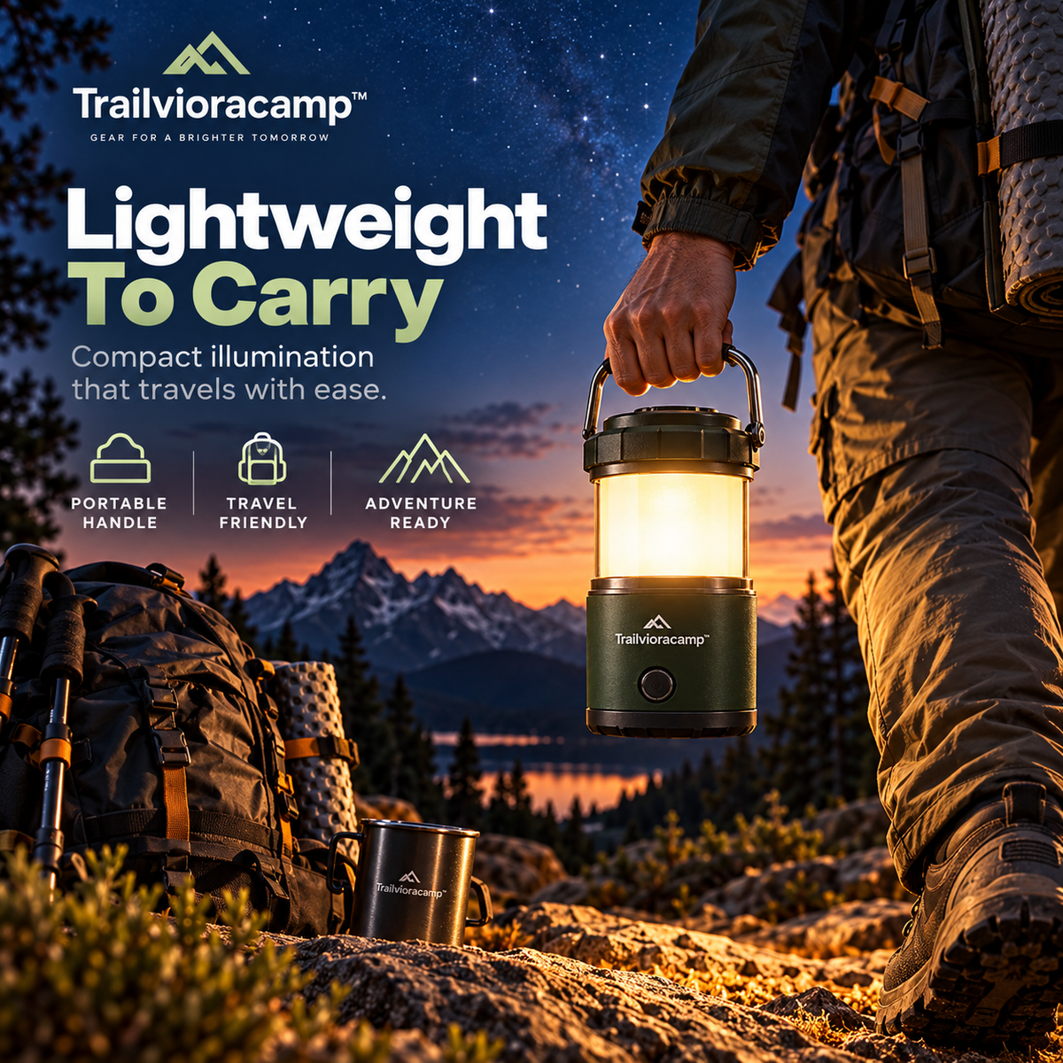 Trailvioracamp™ Portable Camping Lantern