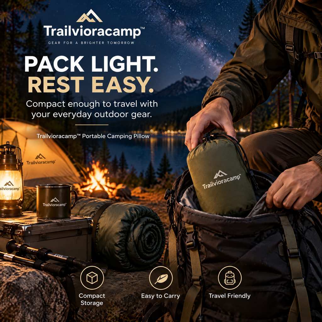 Trailvioracamp™ Portable Camping Pillow