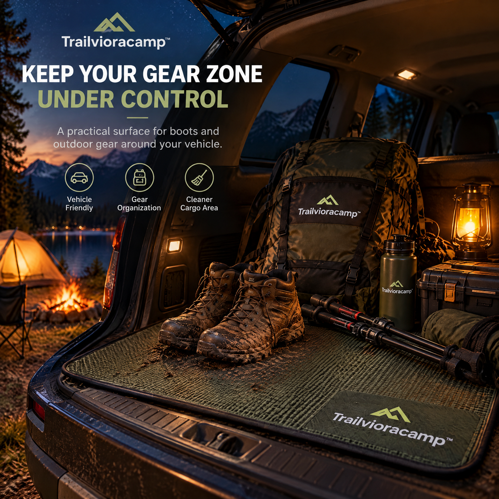 Trailvioracamp™ Outdoor Boot & Gear Mat