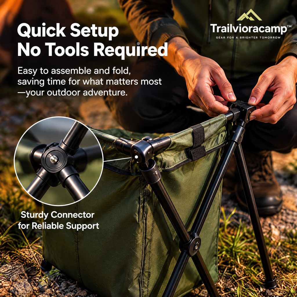 Trailvioracamp™ Camping Trash Bag Holder