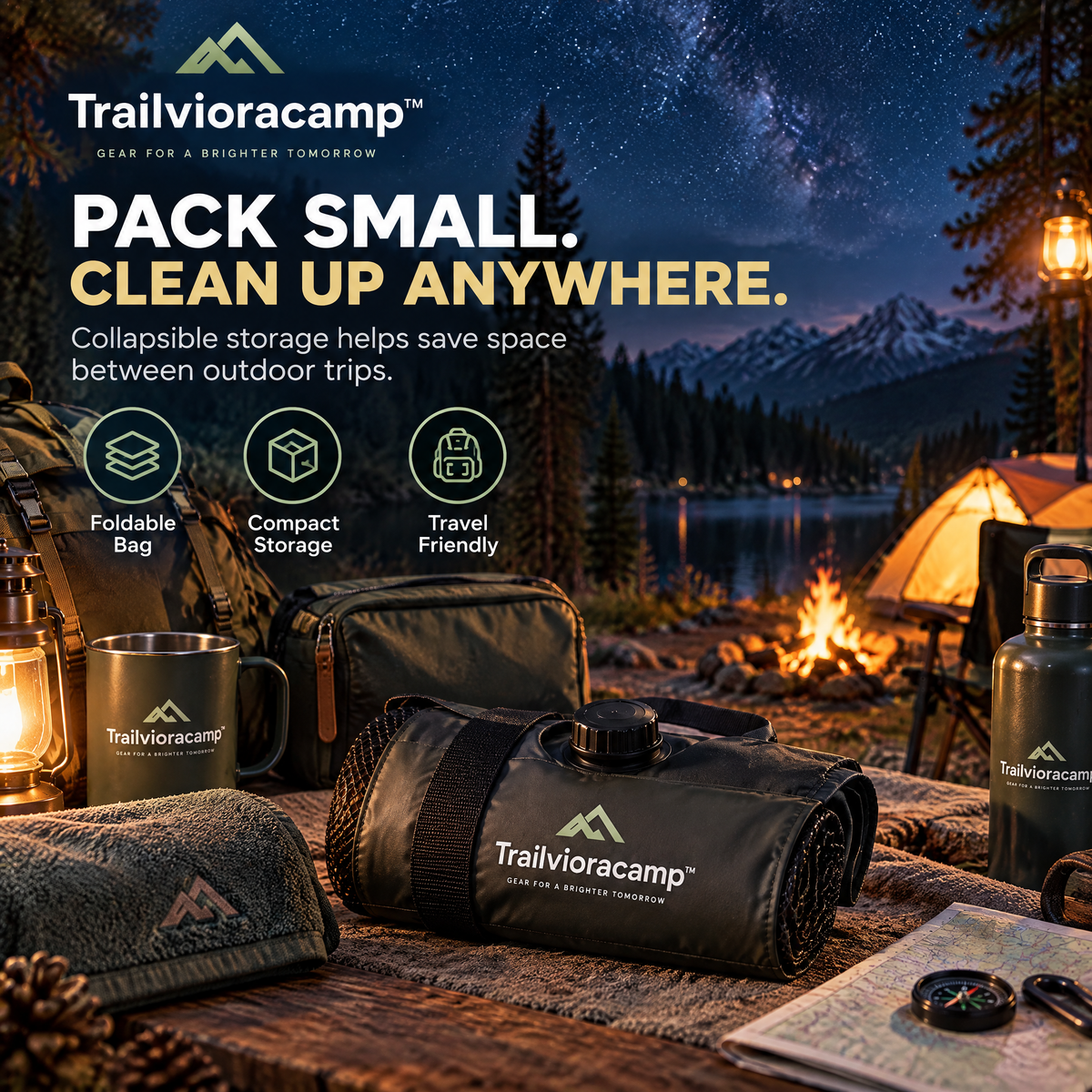 Trailvioracamp™ Portable Outdoor Shower Bag