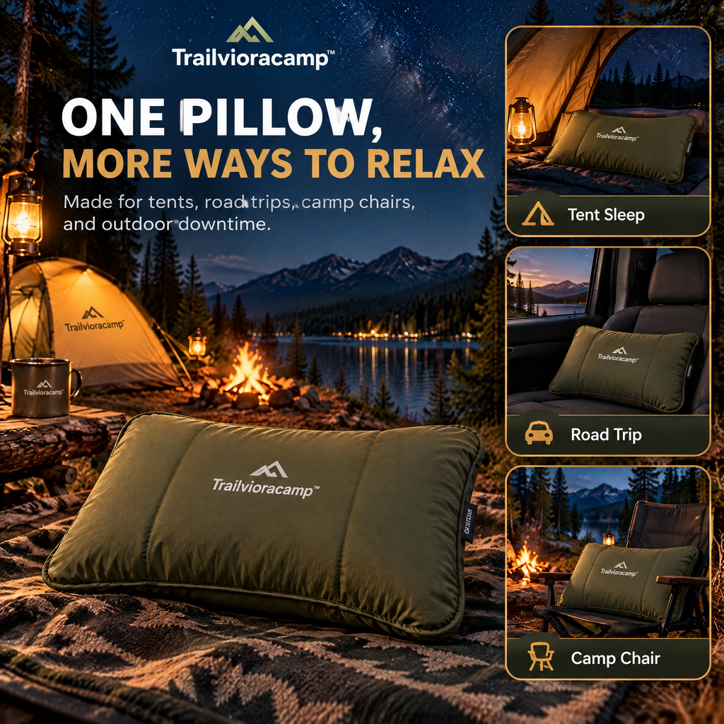 Trailvioracamp™ Portable Camping Pillow