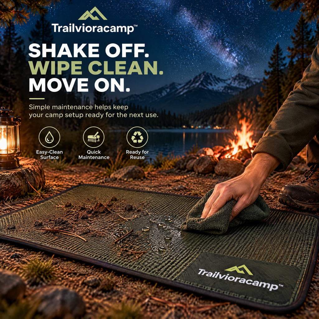 Trailvioracamp™ Outdoor Boot & Gear Mat