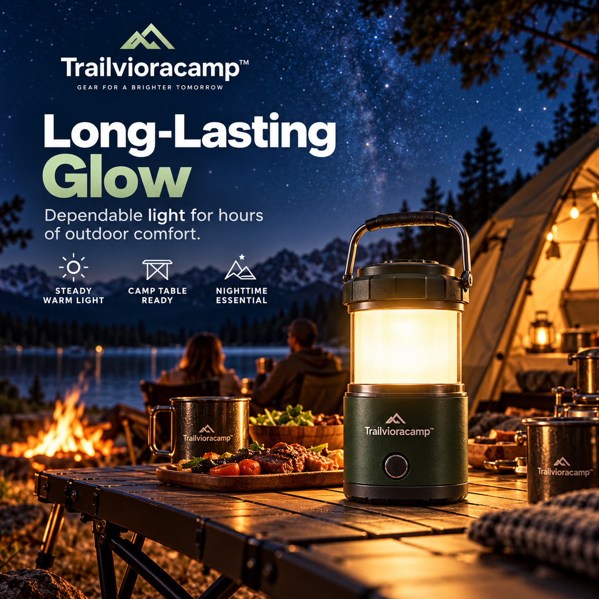 Trailvioracamp™ Portable Camping Lantern