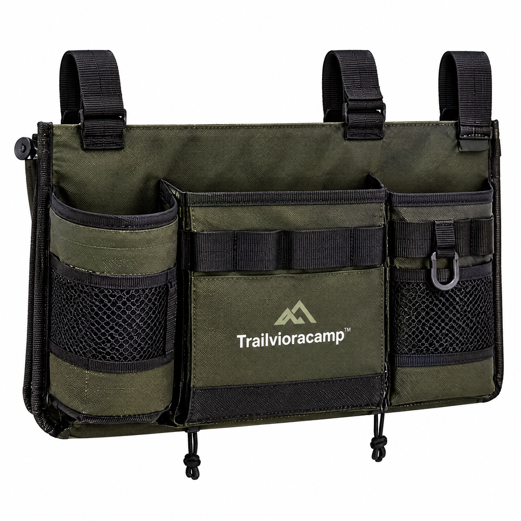 Trailvioracamp™ Camping Chair Side Organizer